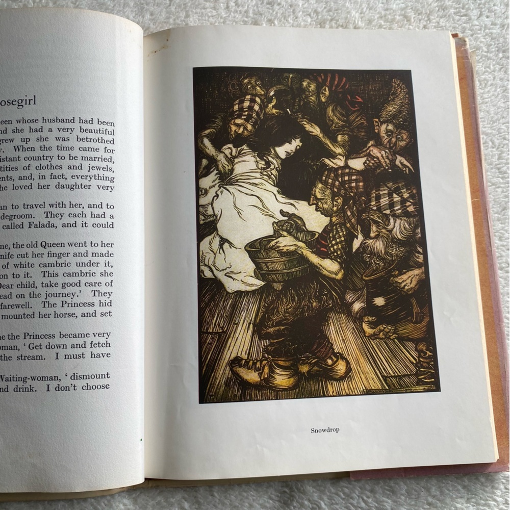 Grimes Fairy Tales Illustrated by Arthur Rackham Twenty Stories coloured plates​ - Picture 4 of 12